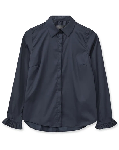 Mos Mosh - MMMattie Flip Hemd - Night Blue